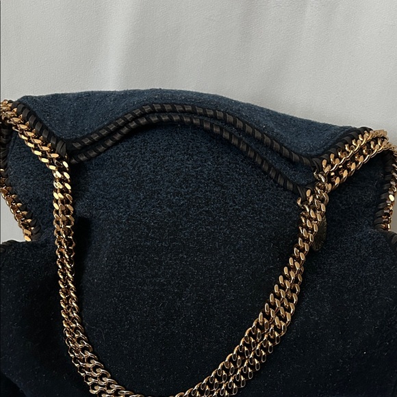 Stella McCartney Authenticated Large Falabella Ombre Blue Wool Tote Bag Purse 🌺🌺 - Picture 9 of 13